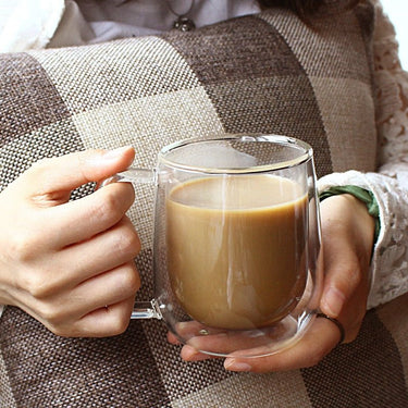 Double Wall High Borosilicate Glass Mug - Casatrail.com